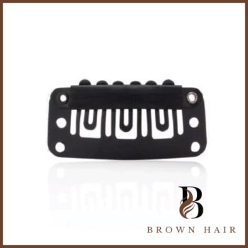 6-Finger Silicone Clips – Large Black, 12pc/Bag